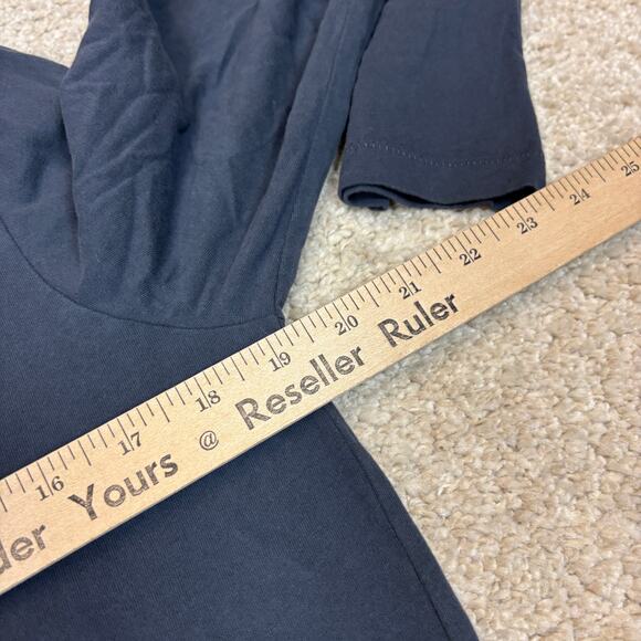 Billy Reid Henley Long Sleeve Shirt Men's Medium Minimalist Americana - Picture 7 of 11